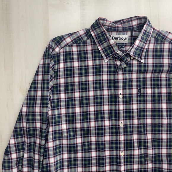 Barbour Other - BARBOUR mens plaid casual button down shirt long sleeve highland check tailored